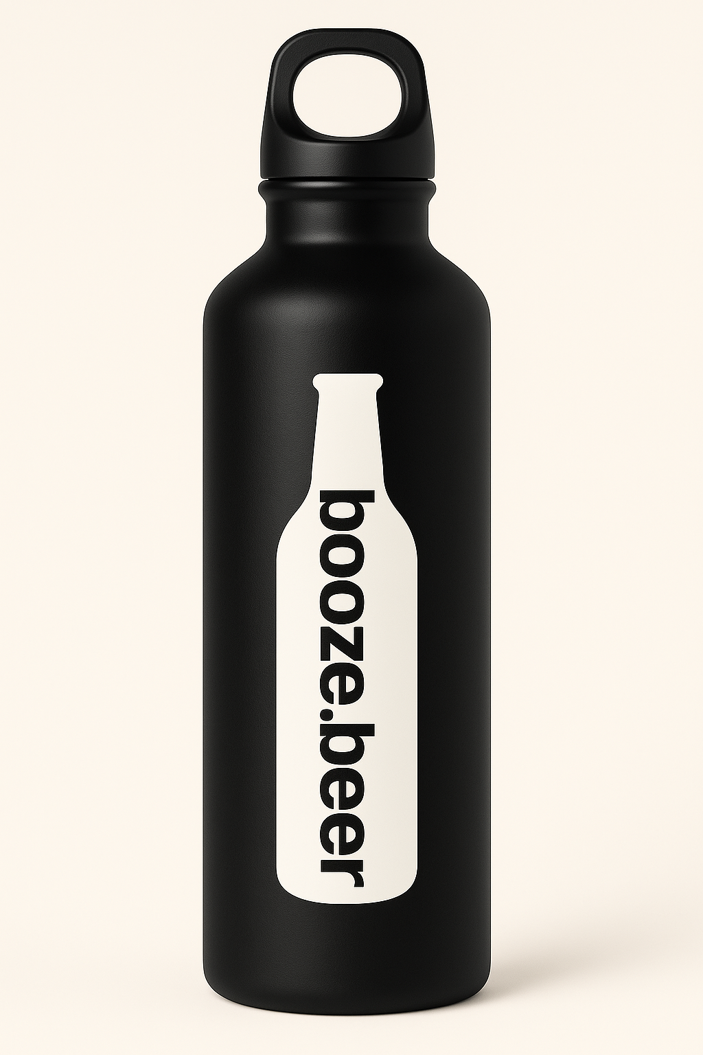 Metal Booze Bottle