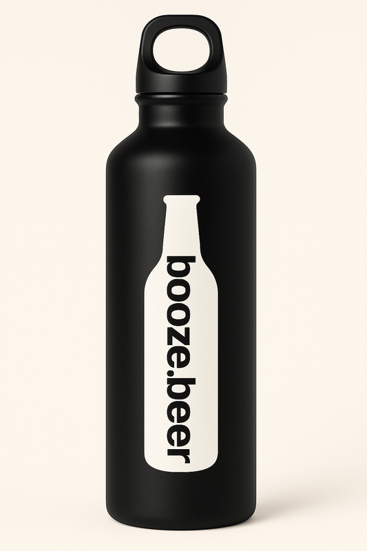 Metal Booze Bottle